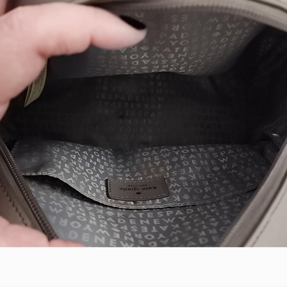 KATE SPADE Dark Beige and 1/4 Glitter Backpack, NWOT - Picture 8 of 16